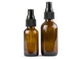 Amber Glass Bottles with Treatment Pump