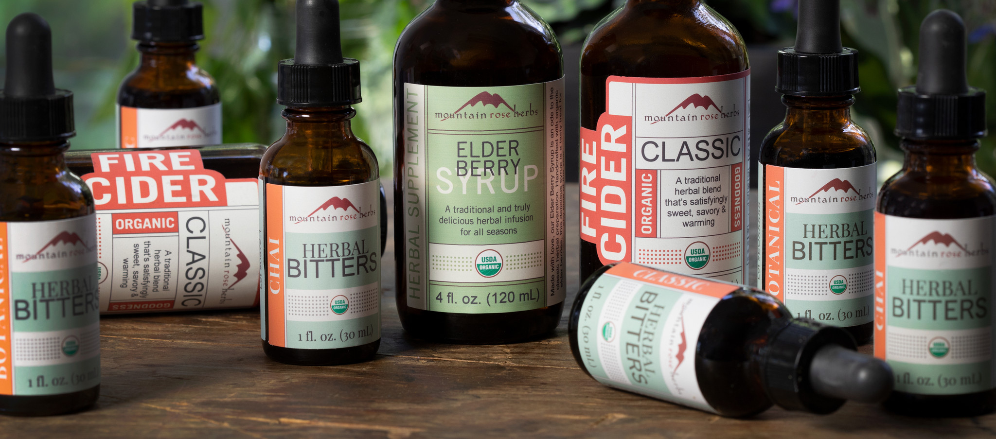 Herbal Syrups, Elixirs & Bitters