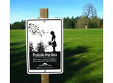 Garden Sign: Pesticide Free Area